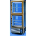 Шкаф холодильный витринного типа, 2 секции, стеклянные двери