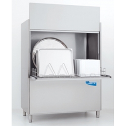 Посудомоечная машина для мытья кухонного инвентаря с дозаторами моющих и ополаскивающих средств