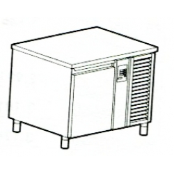 Стол холодильный (0..+10) рабочий 1-дверный, конвекционный, столешн. без борта