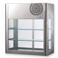 Холодильная витрина настольная 2 двери-купе (стекло) темп.+2..+8С