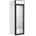 Шкаф холодильный,среднетемпературный, 400л, 4 полки, белая оцинков. сталь,1 стекл. дверь
